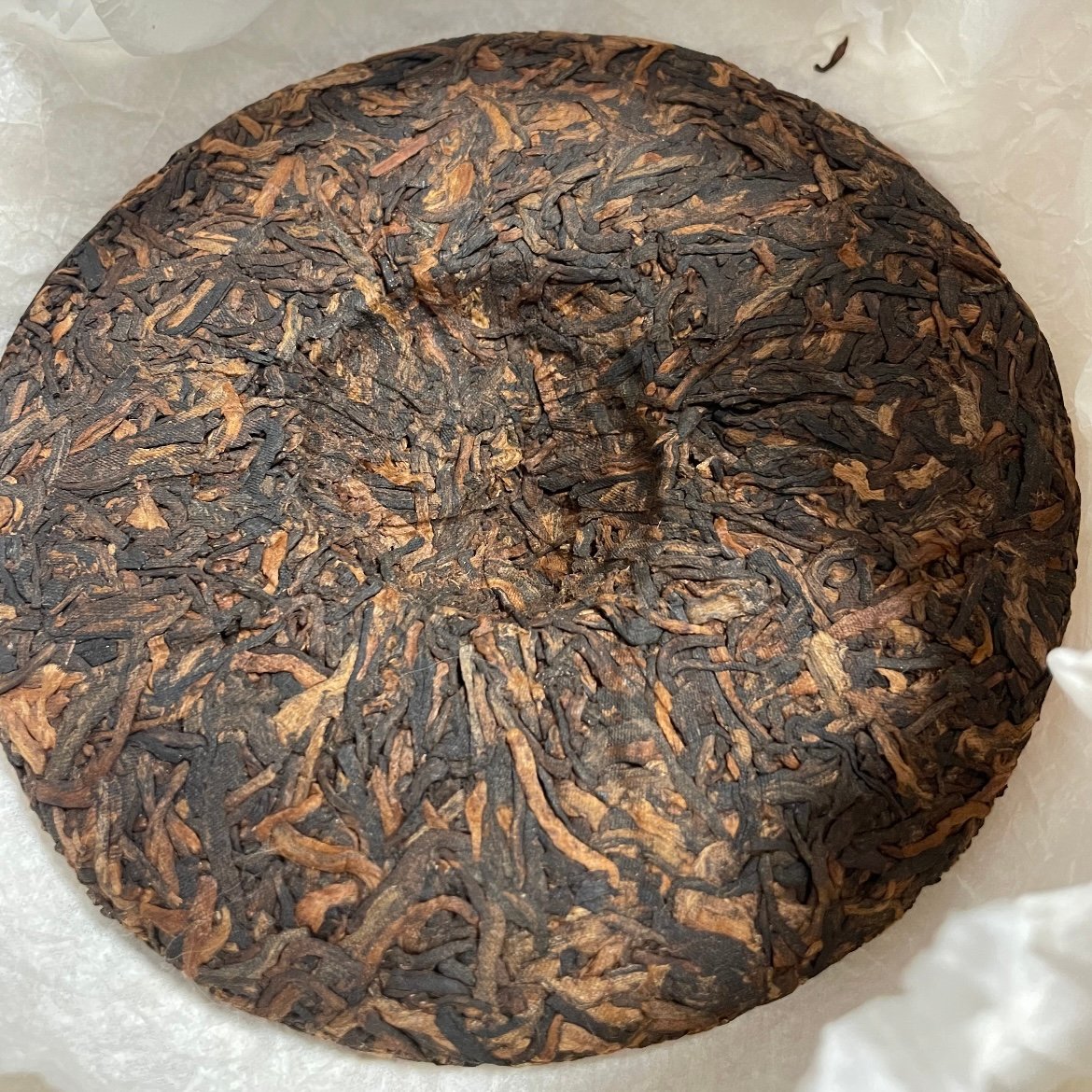 2022 Lincang Ancient Tree Pu’er Tea (Ripe)- “Yunnan Seven-Cake”-Spring Harvest, 357g - 图片 2